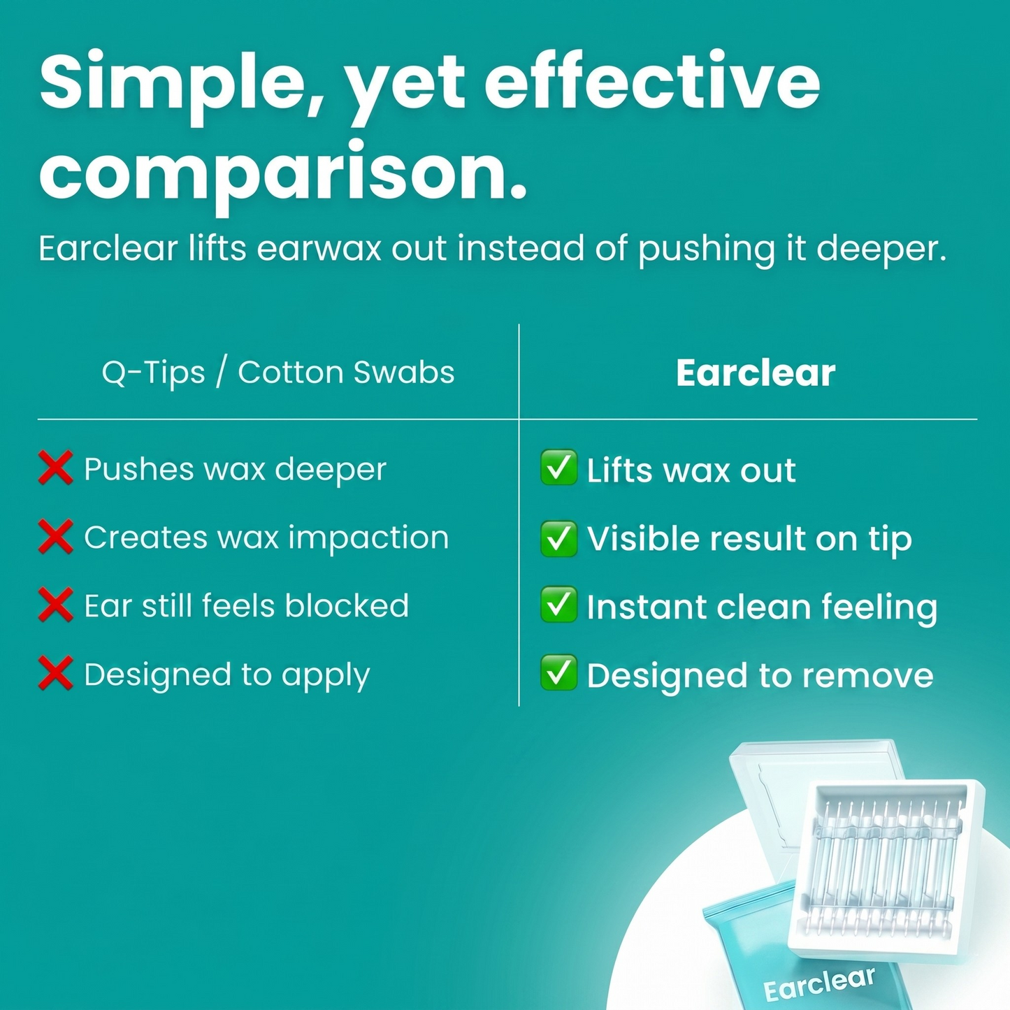🥳2026 HOT SALE🥳💞50K+ SOLD!🧏‍♂️🌿 50% OFF! Reusable Earwax Remover – Soft adhesive tip, no cotton mess. Simple & gentle for seniors. Keep ears clean & comfortable. 🤲💚