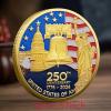 America 250th Anniversary Commemorative Challenge Coin