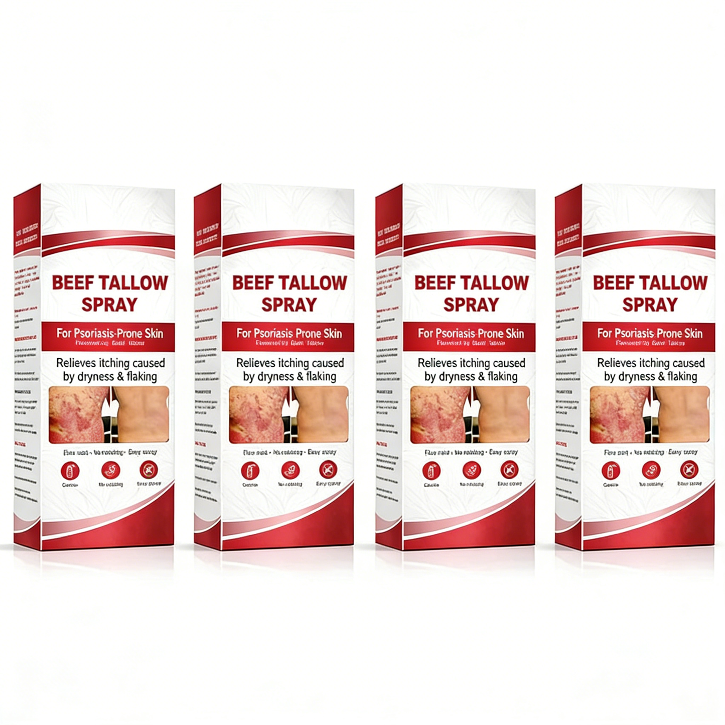 Beef Tallow Spray — The No-Rub Relief for Psoriasis-Prone Skin✨